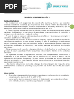 Proyecto Alfabetización 3ro 2021