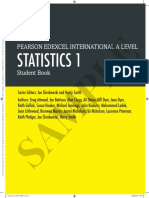 Statistics 1 First Third