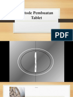 Metode Pembuatan Tablet