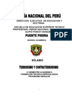 Silabo TERRORISMO y CONTRATERRORISMO