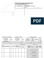 School Form 7 (SF7) School Personnel Assignment List and Basic Profile