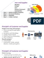 Principle's of Customer and Supplier: 5 Steps To Supplier Selection