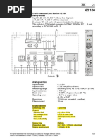 2-Fold Analogue Limit Monitor 62 100 Safety-Related: Connection Not Required