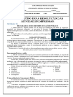 Conteúdo - Atividades Impressas - 7º Ano 2º Bimestre Cefpmrgs 2021