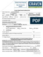 Craven Enrollment Form