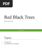 Red Black Trees: Erin Keith