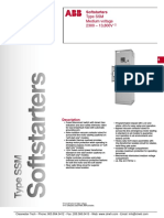 Type SSM Medium Voltage 2300 - 13,800V: Softstarters