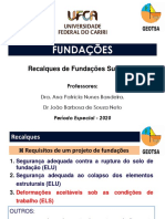 Aula 3 - Recalques de Fundações Superficiais - AP