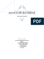 BANCOS DE Bateria