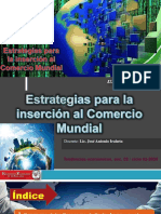 Tema 3.0 Estrategia de Inserción Al Comercio Mundial