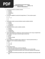 Evaluación Termodinámica