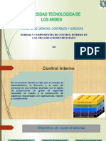 SEMANA 7 Componentes Ambiente de Control y Evaluacion de Riesgo