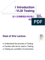 Chapter 1 Introduction To VLSI Testing