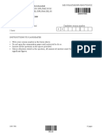 May 2005 Mathematical Methods SL Paper 1