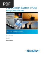 PDS Piping Component Data