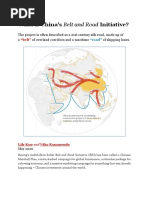 What Is China's Belt and Road Initiative