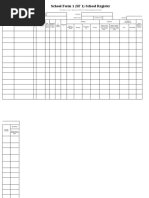 School Form 1 (SF 1) School Register: School ID Division School Name School Year Grade Level Section