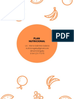 Plan Nutricional Juan Diego III