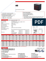 GP Series: Valve Regulated Lead Acid Battery