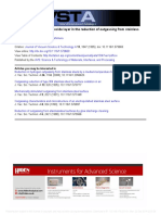 Importance of The Surface Oxide Layer in The Reduction of Outgassing From Stainless Steels