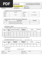 Commissioning Service Department Commissioning Standard Test Formats Description: Maximum Demand Meter Test