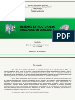 Sistemas Estructurales Utilizados en Venezuela