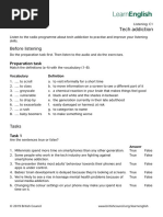 LearnEnglish Listening C1 Tech Addiction