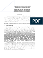 0704 Penentuan Koeffisien Ortogonal Polinomial Taraf Perlakuan Berjarak Tak Sama