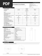 Dual High Broadband Cross Polarized 5760.00: Electrical Specifications