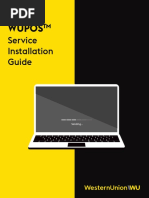 Wupos: Service Installation Guide