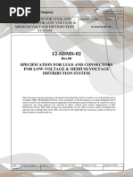 12-SDMS-02 - Rev.06 (Lugs and Connectors For MV-LV Distribution System)