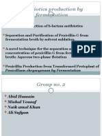 Antibiotics Production by Fermentation: Articles