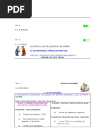 Ejercicio Subjuntivo Del Español