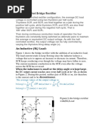 An Inductive (RL) Load:: Fully-Controlled Bridge Rectifier