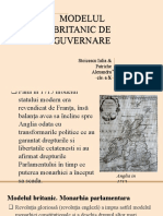 Modelul Britanic de Guvernare