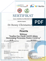 DR Benny Christanto, SP FK-2