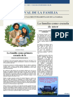 Periódico Festival de La Familia