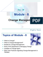 Module - 8: Change Management