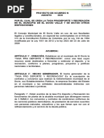 Proyecto de Acuerdo Tasa Prodeporte Terminado