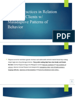 Filipino Practices in Relation To Care of Clients