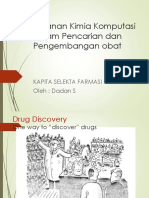 Peranan Kimia Komputasi Dalam Pencarian Dan Pengembangan Obat