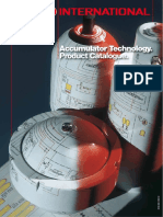 Accumulator Technology. Accumulator Ator at Te Te T Chnolog: Product Catalogue