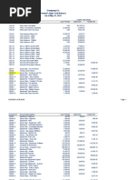 Company Ex - Trial Balance - 2012