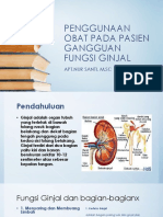 Penggunaan Obat Pada Pasien Gangguan Fungsi Ginjal