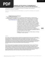 ¿Qué Une A La Terapia Ocupacional Paradigmas y Perspectivas Ontológicas de La Ocupación Humana