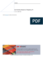 Design of Low Cost Pulse Oximetry Based On Raspber