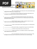 Defense Mechanisms Worksheet