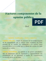 Los Componentes de La Opinión Pública