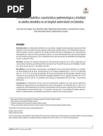 Cetoacidosis Diabetica, Caracteristicas, Epidemiologia y Letalidad en Adultos Atendidos en Colombia