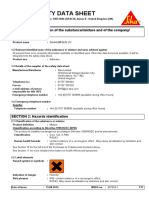 Safety Data Sheet: SECTION 1: Identification of The Substance/mixture and of The Company/ Undertaking